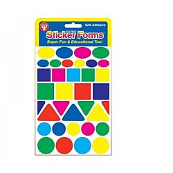 Hygloss Geometric Shapes Stickers 25 sheets