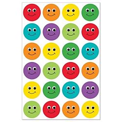 Hygloss Smiley Faces  - 3 Sheets Stickers (1874)