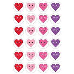 Hygloss Happy Hearts  - 20 Sheets Stickers (18781)