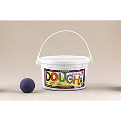 Hygloss Dazzlin Modeling Dough Purple 3 Lb Tub HYG-48305