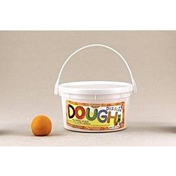 Hygloss Dazzlin Modeling Dough Orange 3 Lb Tub HYG-48306
