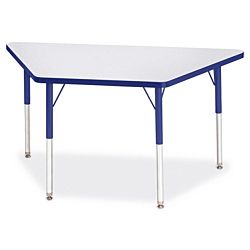Berries® Trapezoid Activity Tables Gray - 24
