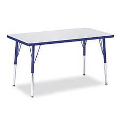 Berries® Rectangle Activity Gray Table - 24
