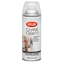 Krylon Acrylic Spray Paint Crystal Clear in 11-Ounce Aerosol K01303 