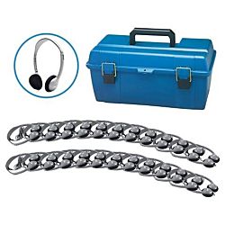 Classroom Lab Pack, 24 HA2 Personal Headphones In A Carry Case