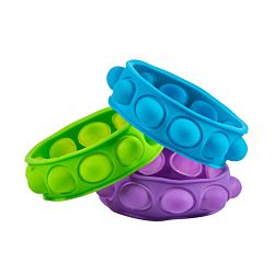 Lotsa Pops Popping Toy Colored Bracelets -7 1/2