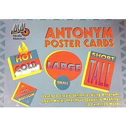 Antonym Poster 30 Cards