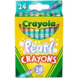 Crayola Crayons-Pearl 24/Pkg -52-3409