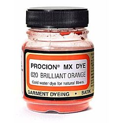 Jacquard Procion Mx Dye, 2/3-Ounce, Brilliant Orange