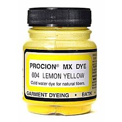 Jacquard Procion Mx Dye, 2/3-Ounce, Lemon Yellow