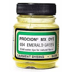  Jacquard Procion Mx Dye, 2/3-Ounce, Emerald Green