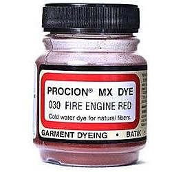 Jacquard Procion Mx Dye, 2/3-Ounce, Fire Engine Red