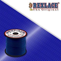 Pepperell Rexlace Plastic Craft 100 Yard Spool, 3/32-Inch Wide, Dark Blue