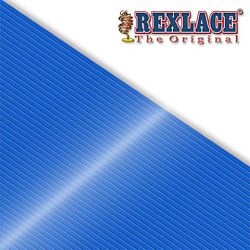 Pepperell Rexlace Plastic Craft 100 Yard Spool, 3/32-Inch Wide, Neon Blue