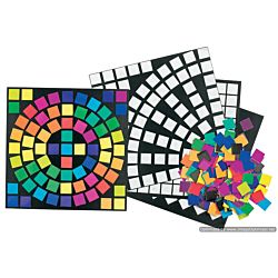 Spectrum Mosaics Craft Paper, Roylco, R15639