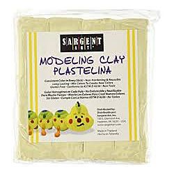 Sargent Art® Modeling Clay - 1 lb. Cream SAR24000