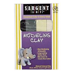 Sargent Art® Modeling Clay - 1 lb. Natural Colors SAR224007
