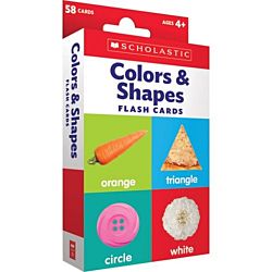 Colors & Shapes Flash Cards, SC-823360