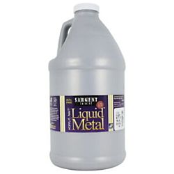 Sargent Art Half Gallon Liquid Metals® Metallic Acrylic Paint - Silver, (64-Ounce, 1/2 Gallon) 22-2782