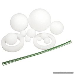 FloraCraft Styrofoam Solar System Kit White