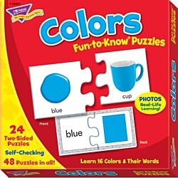 Fun-to-Know Puzzles, Colors, T-36001