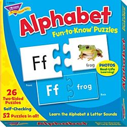 Fun-to-Know Puzzles, Alphabet, T-36002