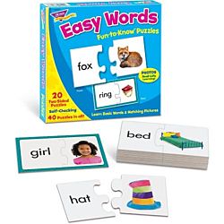 Fun-to-Know Puzzles, Easy Words, T-36007