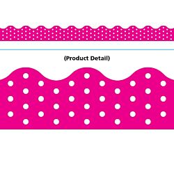 Trend Enterprises  Polka Dots Pink Terrific Trimmers  (T-92669)