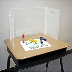 Personal Space Desk Divider Large For Middle School-high School