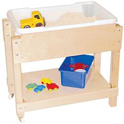 Wood Designs™ Petite Sand and Water with Top/Shelf  WD-11811