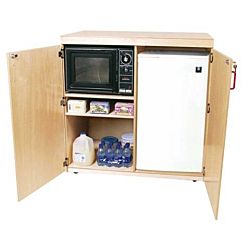 Wood Designs Classroom Teacher's, Mobile Food Cart Fully assembled WD-18200