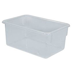 Clear (Translucent) Cubby Trays, Pack of 10