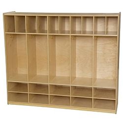 Wood Designs Kids, Locker and Communication Center without Trays WD-990096