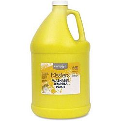 Handy Art (214710) Gallon Little Masters Washable Tempera Paint - Yellow