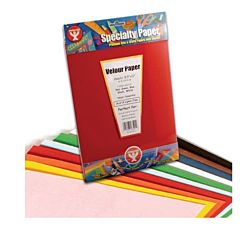 Velour Paper Assorted Colors - 8.5