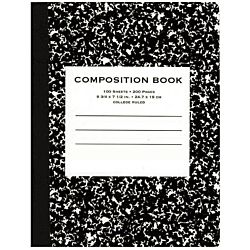 Composition Notebook, 9.75