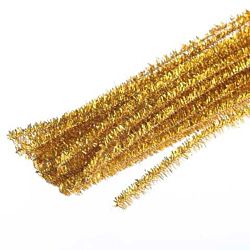 6mm Silver Tinsel Pipe Cleaners 12 Inches 25 Pieces