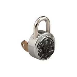 Master Lock 1525 Combination Padlock with Key Control Case Of 100