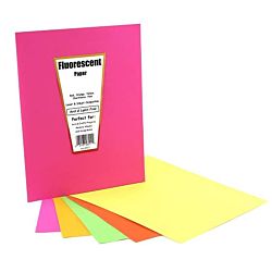 Hygloss Fluorescent Papers 10 Assorted Color - 7