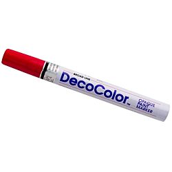 Uchida 300-S Marvy Deco Color Broad Point Paint Marker, Red