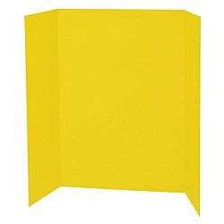 Pacon Spotlight Single Walled Yellow Corrugated Presentation Board 36
