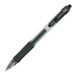 Zebra Sarasa Rapid Dry Ink Gel Retractable Pen, 0.7mm, Black, 46810