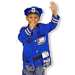 Melissa & Doug Police Officer Role Play Costume Set, Ages 3-6 yrs , 4835