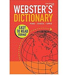 Webster's Dictionary Paperback