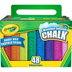 Crayola® Sidewalk Chalk Washable 48ct - 51-2048