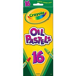 Crayola Oil Pastels, Assorted Neon Colors -12 Count