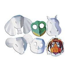 Roylco Wild Animal Mask, Pack of 30, R52083