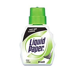 Paper Mate Liquid Paper Fast Dry White Correction Fluid, 22 mL