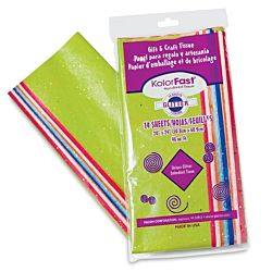 KolorFast Glitter Tissue Assortment, 14 Sheets