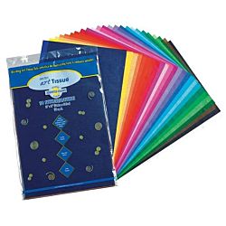 Pacon Spectra Assorted Color Tissue Pack, 12